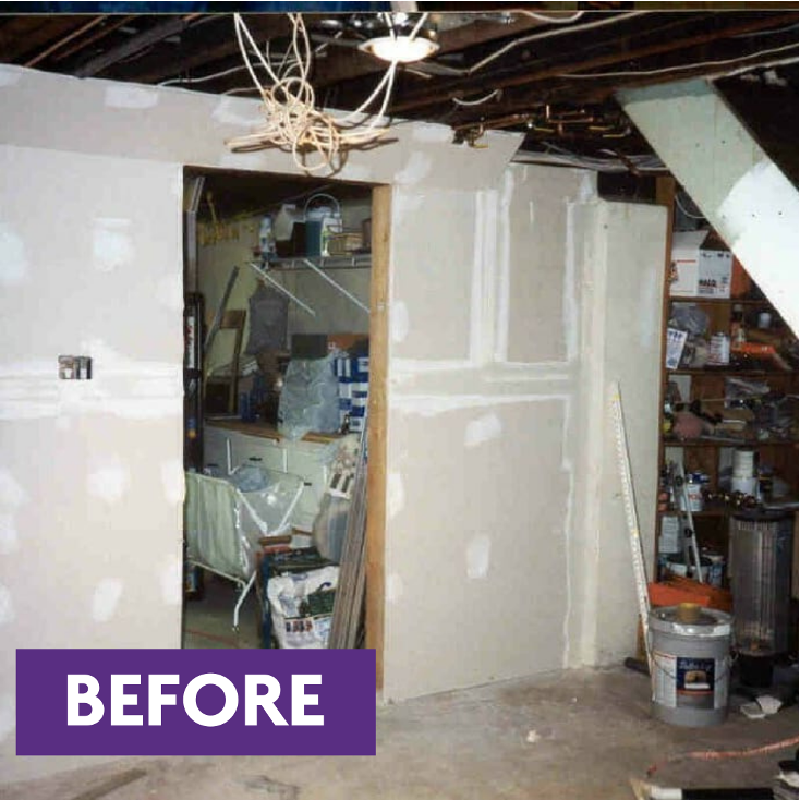 DRICOREProducts's tweet photo. Look at how @ColoradoConstr turned his dark, cold, and depressing basement that his kids were originally afraid to enter, into a magical entertainment centre with the use of DRICORE! Great Job! 🙌 https://t.co/7E1GXzmWgZ