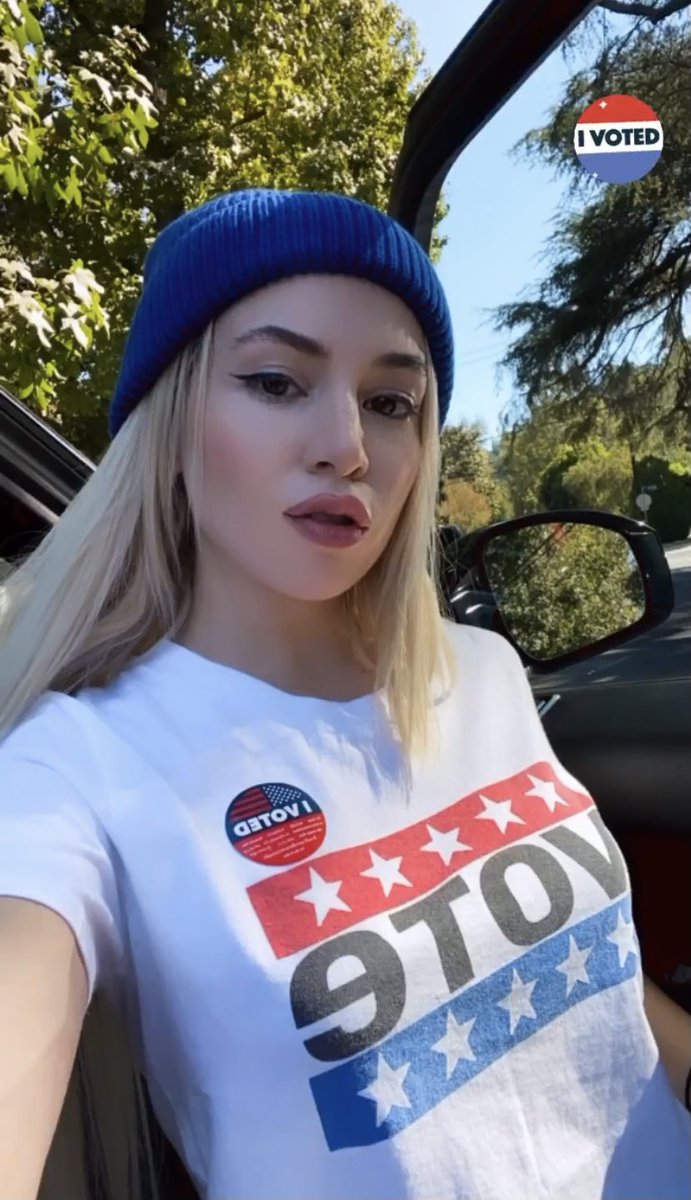 marigoIdperry's tweet photo. @NuggetPerry #IVoted https://t.co/t2wAwTZjN7