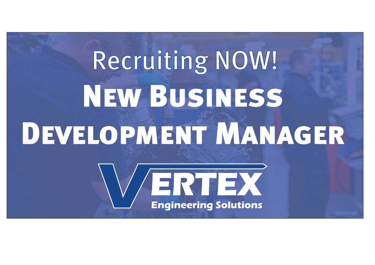Do you have a passion for engineering with a savvy commercial brain? We want to hear from you! VERTEX is recruiting a talented NEW BUSINESS DEVELOPMENT MANAGER. This is a role based from home, &amp; has incredible earning potential! 
Apply today at: autocraftsg.com/.../new-busine…