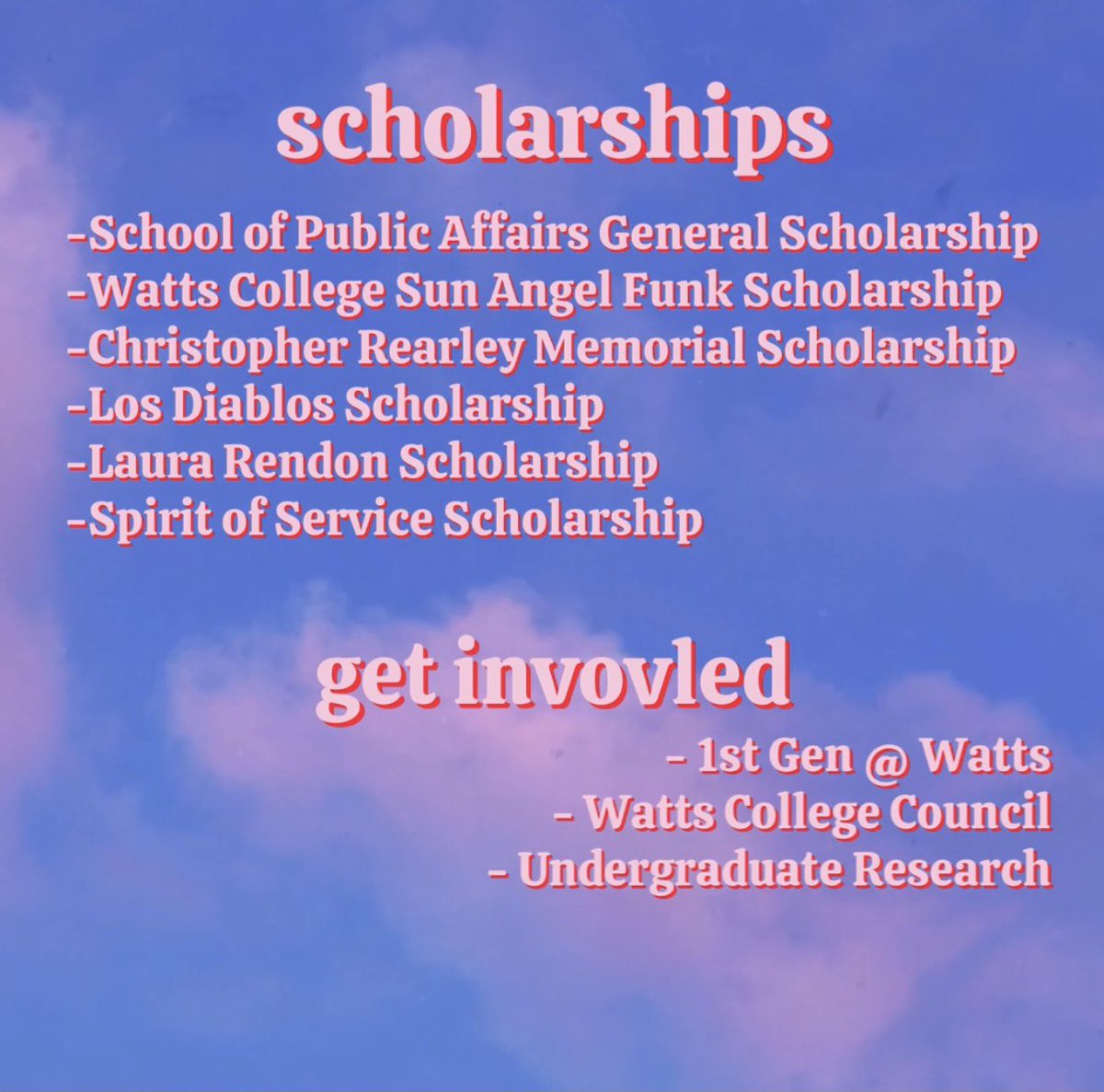 FirstGenWatts's tweet image. ✨🍭RESOURCES🍭✨
Happy Day 2 of First Gen Week, our resources lead @akge15 has found these AMAZING resources for YOU! #FirstGenWeek 🤩☁️🌈✨🪐