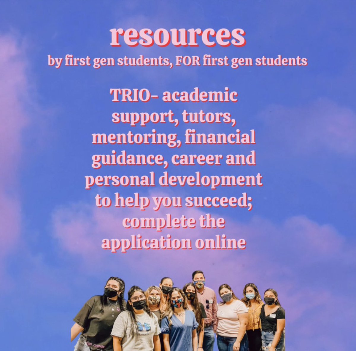 FirstGenWatts's tweet image. ✨🍭RESOURCES🍭✨
Happy Day 2 of First Gen Week, our resources lead @akge15 has found these AMAZING resources for YOU! #FirstGenWeek 🤩☁️🌈✨🪐