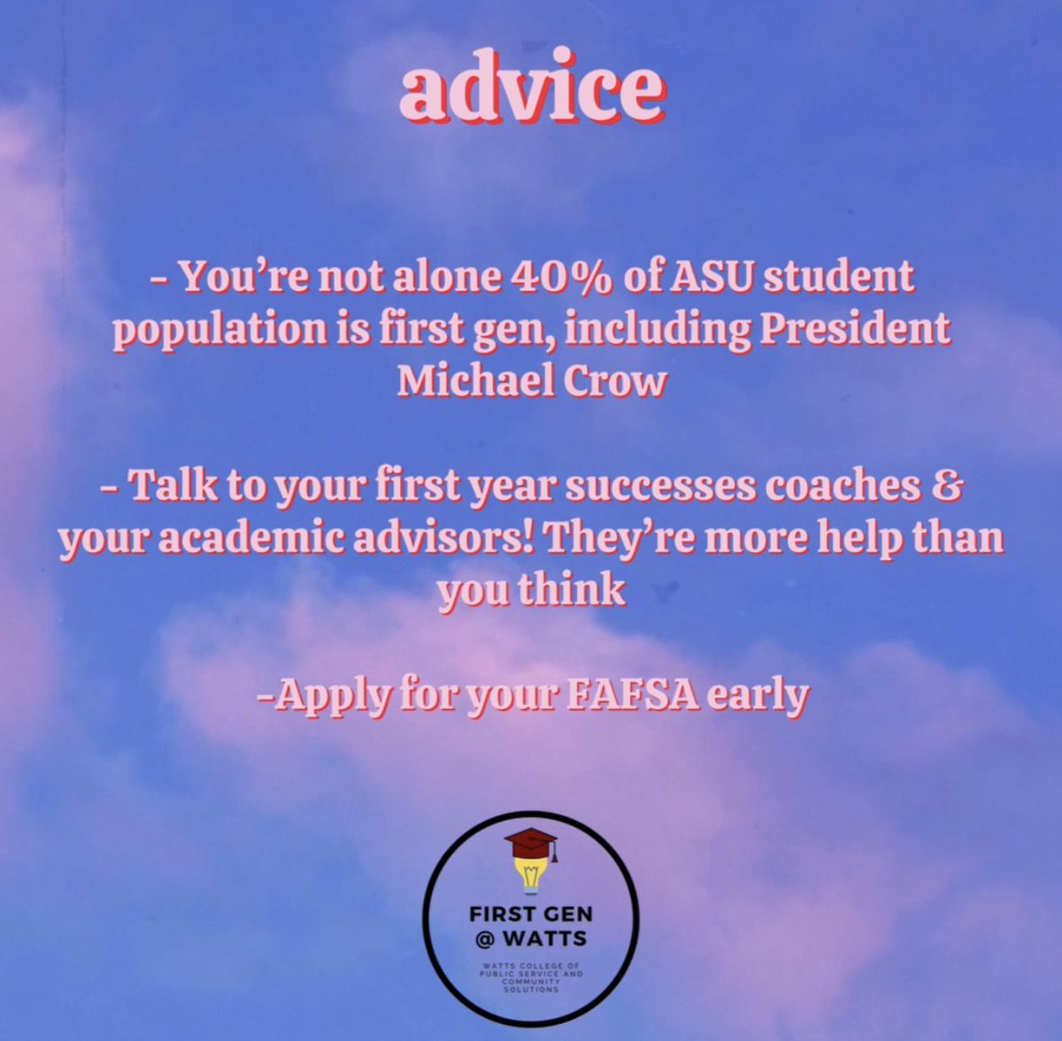 FirstGenWatts's tweet image. ✨🍭RESOURCES🍭✨
Happy Day 2 of First Gen Week, our resources lead @akge15 has found these AMAZING resources for YOU! #FirstGenWeek 🤩☁️🌈✨🪐