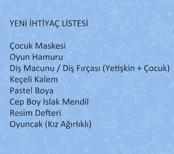 Şefler selam, yetkililerin gönderdiği yeni ihtiyaç listemiz bu şekilde. Destek vermek isteyenler aşağıdaki linkten iletişime geçebilirler.

instagram.com/otarzmizmir

#izmir #deprem <a href="/otarzmi/">O TARZ MI</a>
