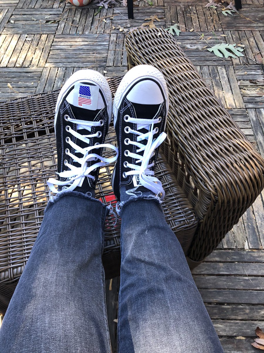 Voting today felt euphoric. And these were for you, <a href="/KamalaHarris/">Kamala Harris</a>