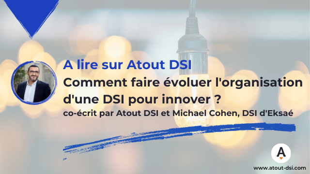 AtoutDsi's tweet photo. Michaël COHEN, DSI d’@eksae_officiel partage avec @AtoutDsi, ses premières initiatives pour permettre à son organisation d'innover tout en valorisant son héritage technologique https://t.co/RHv8725VYZ
#DSI #secteurpublic #TransfoNum #IT #innovation https://t.co/esqdo3f10K