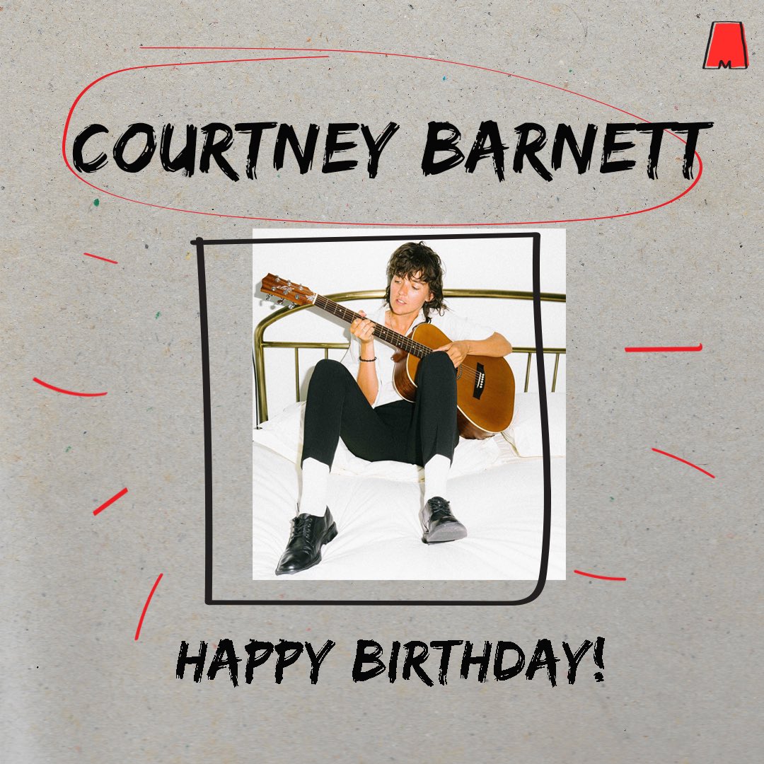 Happy Birthday to the absolute legend <a href="/courtneymelba/">Courtney Barnett</a> 🎉🎈🎂🥳🎸
