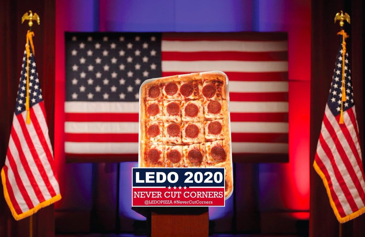 LedoPizza's tweet photo. 🇺🇸🗳 #Election2020  Gift Card GIVEAWAY 🗳🇺🇸

RETWEET &amp; FOLLOW for a chance to win a $50 #LEDOPIZZA GIFT CARD!

(1 winner picked at 9pm 11/3/20)

GO VOTE 🗳🇺🇸 
After you have voted reward yourself with the BEST PIZZA! #Vote2020 #ElectionDay 

https://t.co/kejs7IxzZB https://t.co/mXDU7iXTq1