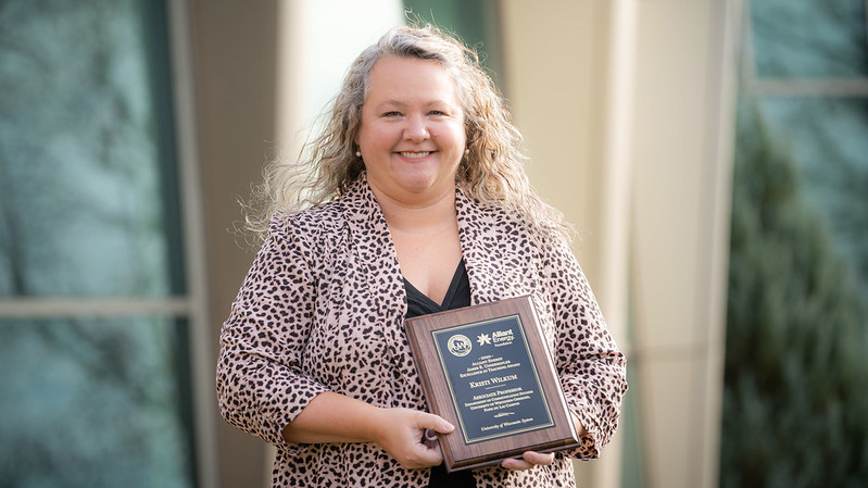 UW Oshkosh Today (@uwotoday) on Twitter photo .<a href="/UWOFDL/">UW Oshkosh, Fond du Lac Campus</a>'s Kristi Wilkum earns Alliant Energy excellence in teaching award: bit.ly/3jY3ik9 💛🖤 .<a href="/UWOFDL/">UW Oshkosh, Fond du Lac Campus</a>'s Kristi Wilkum earns Alliant Energy excellence in teaching award: bit.ly/3jY3ik9 💛🖤