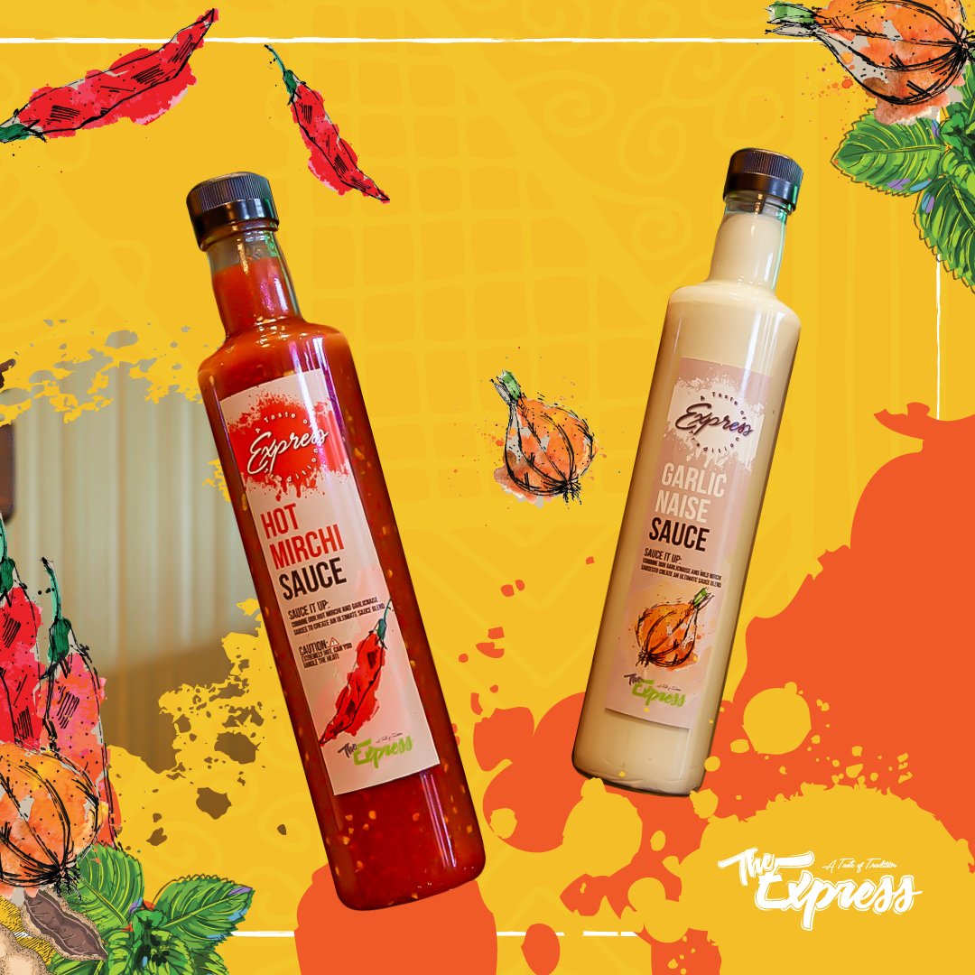 theexpressuk's tweet photo. All our sauces are bursting with flavour, giving you the perfect kick to your dish.#TheExpress #Sauce #Flavour #Delicious #Spicy #HotSauce #SauceLife #FastFood #FoodLover #FoodPic #AsianCuisine #Traditional https://t.co/tQNayeTDAH