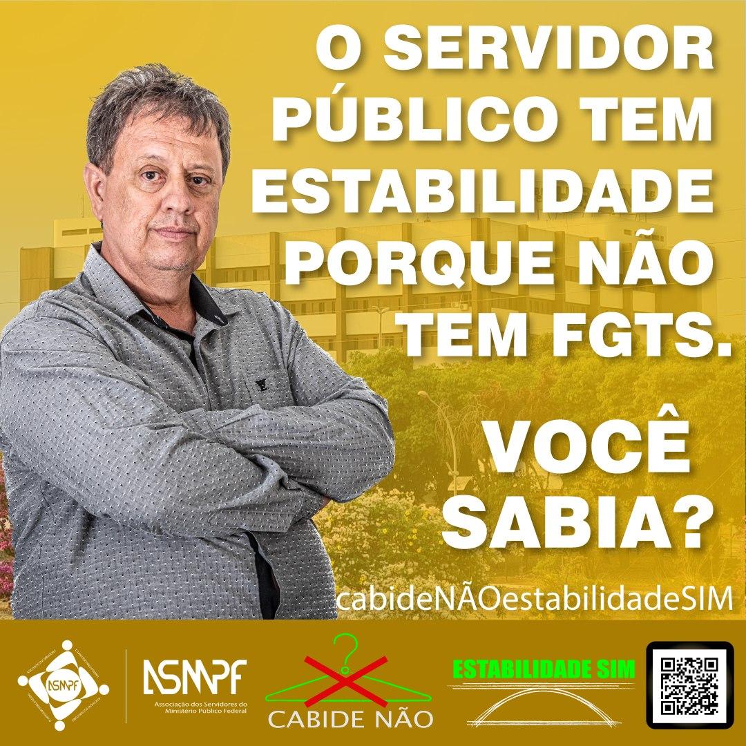 asmpf_'s tweet photo. O servidor público tem estabilidade porque não tem FGTS. Você sabia?

#cabideNAOestabilidadeSIM https://t.co/Y9Ej8WyOsw