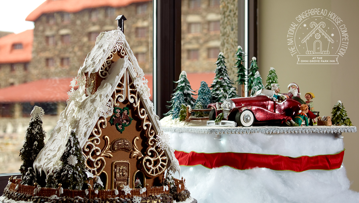 HistoricHotels's tweet photo. The @OmniGrovePark is revolutionizing the 28th National Gingerbread House Competition - the largest in the county! - by conducting the competition virtually and announcing new activities for hotel guests and fans at-home. 

Learn how to enter: https://t.co/WAGZA1VfOA https://t.co/lo9pAF9hSB