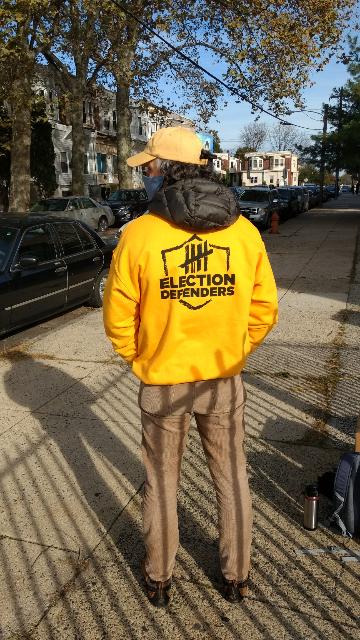 LeeSmithey's tweet photo. It's a beautiful day in North Philly for voting! #electiondefenders #joytothepolls https://t.co/q19hs3FmwM