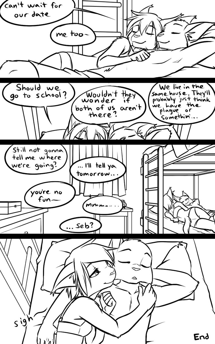 Wednesday mornings By Black-Kitten Part 8 #foxlyocomics.