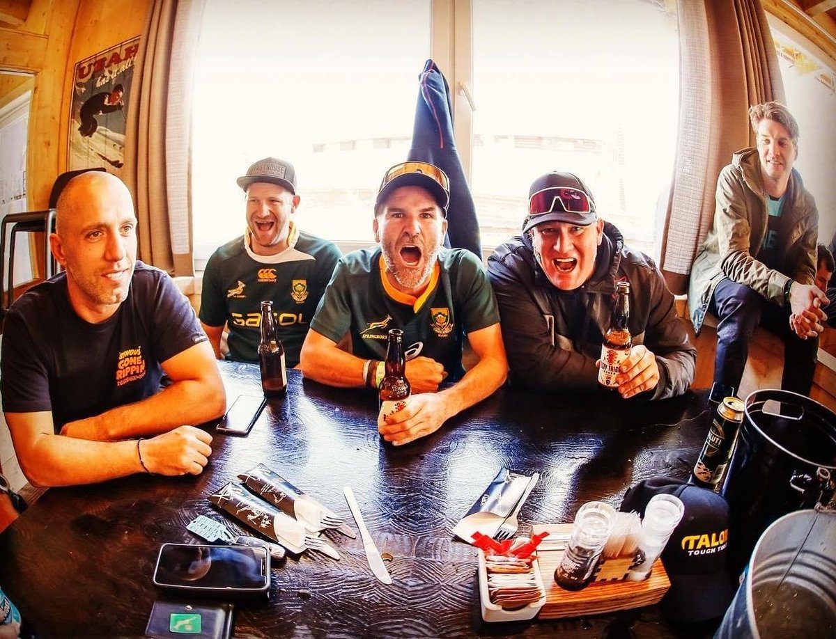 1 year ago, the <a href="/bokrugby/">Greenandgold</a> won the World Cup Finals and we were celebrating their win at Sky Restaurant 🏆 Good times 🤟

📸 @dombarnardt photography 

#Memories #CrankChaos2019 #bokke #rugbyworldcup2019