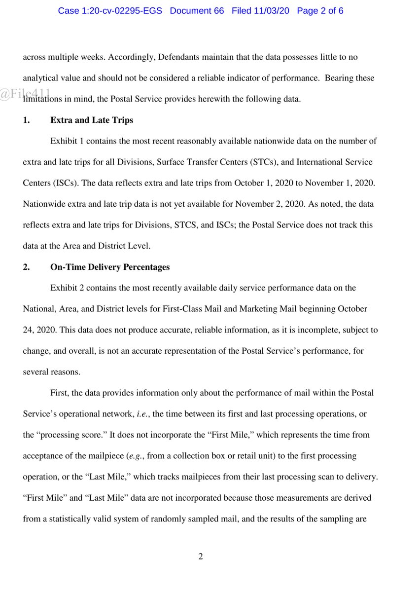 Today’s filing includes data for November 1, 2020,public drive  https://drive.google.com/file/d/1WoyeVild9h-tiVED5JV2mxMvPj1tiQZU/view?usp=drivesdkor you can pay for it https://ecf.dcd.uscourts.gov/doc1/04518144614