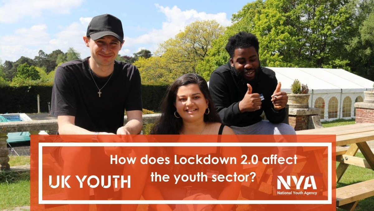 Join us on Friday as we look at how the second #Lockdown will affect the youth sector! This event will be held over zoom, sign up here 👇 us02web.zoom.us/webinar/regist…