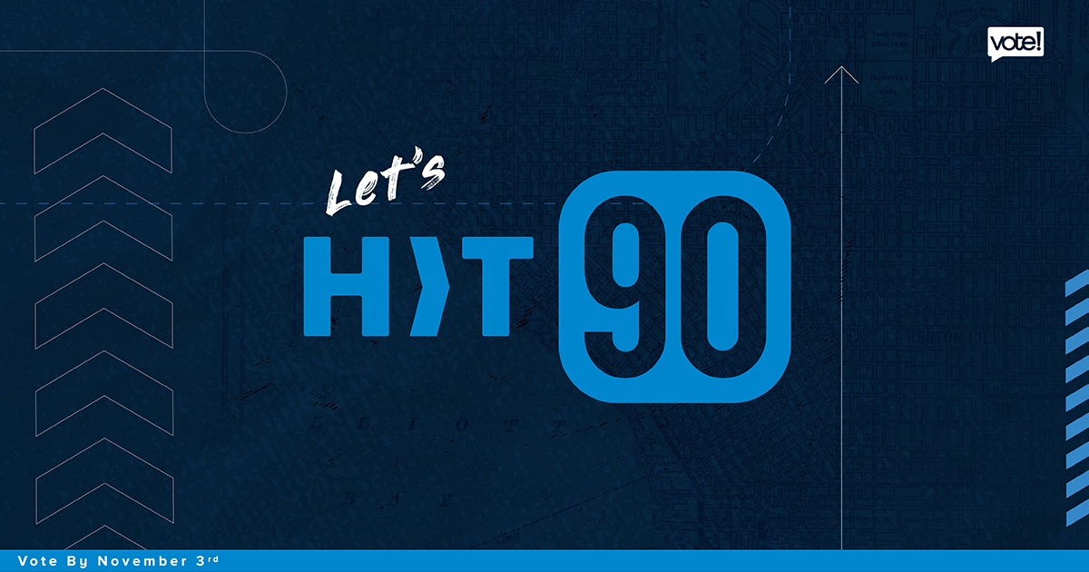 Let's hit 90. Vote by November 3rd.