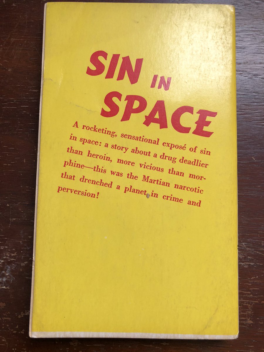 Sin in Space is part of this line. Beacon Books was developed by Universal Publishing and Distribution Corp, in anticipation of the death of the “digest” magazine. It took advantage existing distribution networks to market erotic fiction in paperback form.