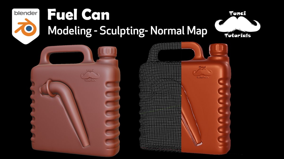 tuncitutorilas's tweet photo. Blender 2.9 Fuel Can (Modeling - Sculpting- Normal Map)
https://t.co/Zhmasv5e3N
I left a link below the video to download 3d models
#blender #b3d #blenderart #blendersculpting #blendermodeling #normalmap #fuelcan #3dmodeling
@Blender
@BlenderToday
@BlenderNetwork https://t.co/K46inC5OIu