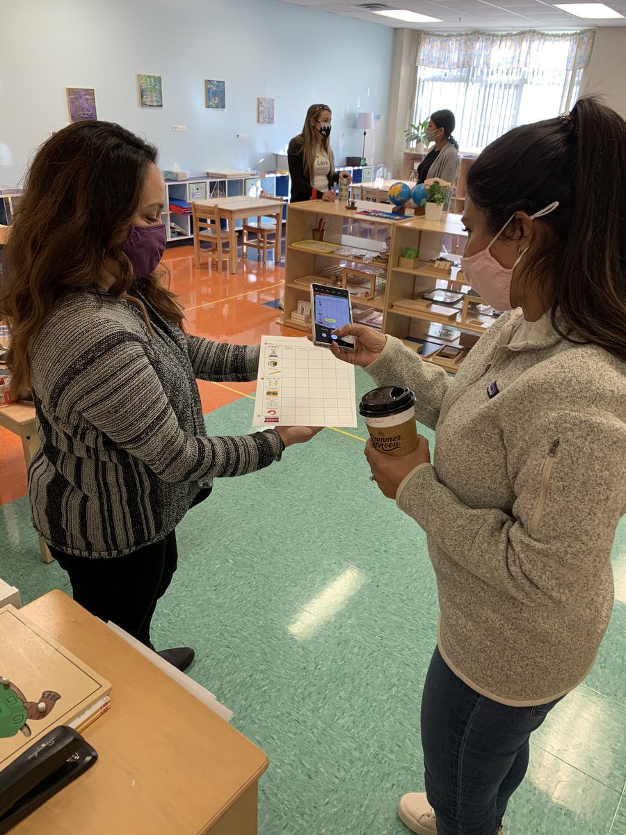 lbcberry's tweet photo. We welcomed teachers from our sister school @Rod_Montessori today to visit! @SAISD https://t.co/ftJFG9I54S