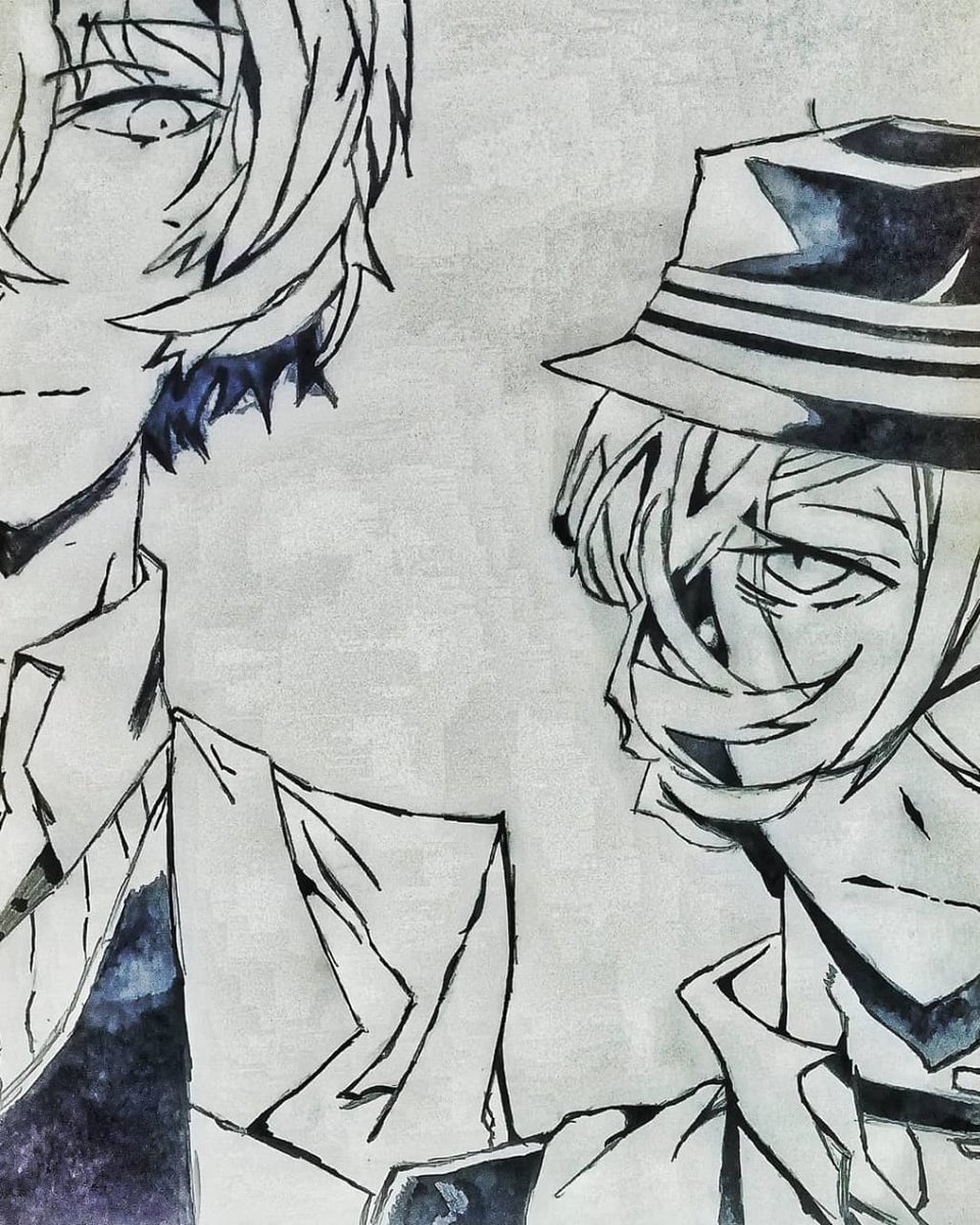 Unravelity Studios (@unravelity) on Twitter photo 2020-11-03 15:51:33 The criminally underrated duo, Dazai and Chuuya... . Day 99 . . . #osamudazai #chuuya #dazaiosamu #dazaixchuuya #dazai #chuuyaxdazai #bungoustraydogs #bungou_stray_dogs #featuremeos #animelover #bungoustraydogsfanart #animepainting #animeportrait #100daysofsketchingofficial The criminally underrated duo, Dazai and Chuuya... . Day 99 . . . #osamudazai #chuuya #dazaiosamu #dazaixchuuya #dazai #chuuyaxdazai #bungoustraydogs #bungou_stray_dogs #featuremeos #animelover #bungoustraydogsfanart #animepainting #animeportrait #100daysofsketchingofficial