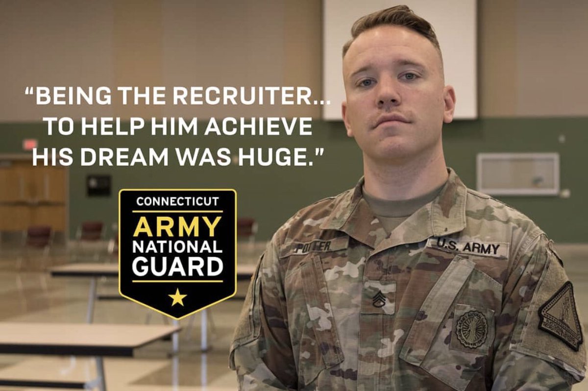 📚 SOLDIER STORIES 📖
 
Today, we would like to share Staff Sgt. Joseph Potter’s story.
 
“Being the oldest of seven kids, our parents had trouble sending us to school,” said Potter. “I utilized the tuition waiver to go to school.”