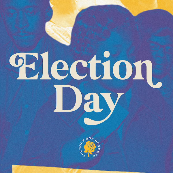 turnout_100's tweet photo. Election Day is here and the polls are open. 🙌 Whether you've voted by mail, during the early voting period or plan to make your voice heard today, let's achieve the highest turnout of eligible women voters in history. #Turnout100 #VotesForWomen #WomenWhoVote #Vote #ElectionDay https://t.co/PSYafaYNWW