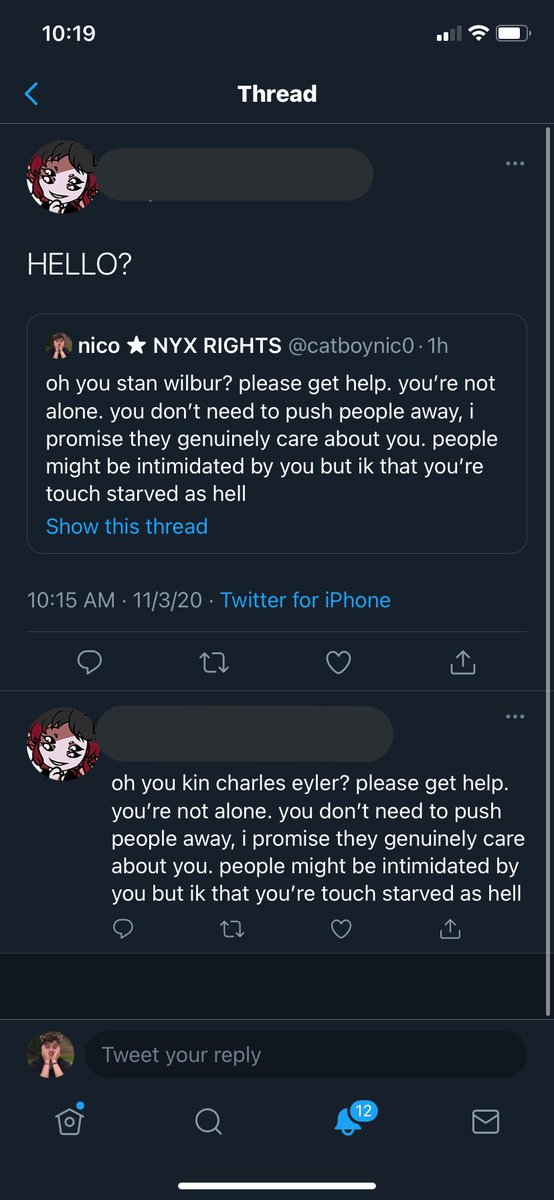 you don’t even know how upset this makes me. i just wanted to have fun. please refrain from making fun of others and if this was a joke please just tone indicators