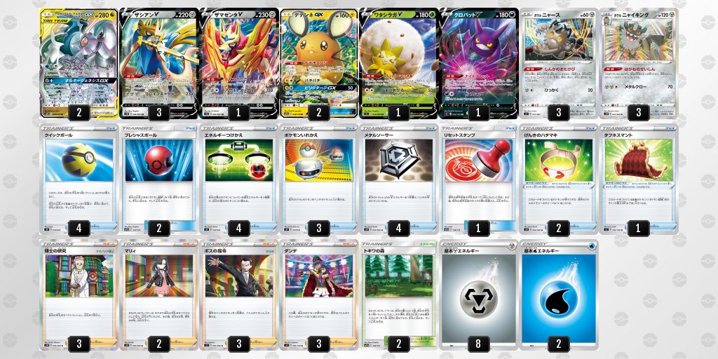 メガキリンリキ 朽ちた 剣がまじで強そうだけど 身内としかポケカしない僕が相手するのは お友達のムゲンダイナくらいだから ダイナをワンパンしたい三神ザシアン作った げんチキの所が朽ちた剣 タフネスマントの所が朽ちた盾