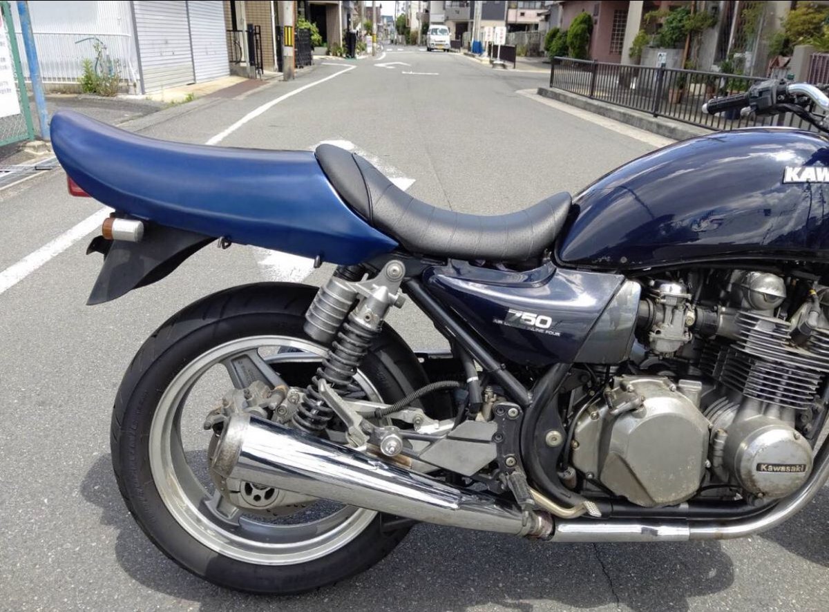 Z400FX ロングタンク カバー セレクトシングルシート Z400GP