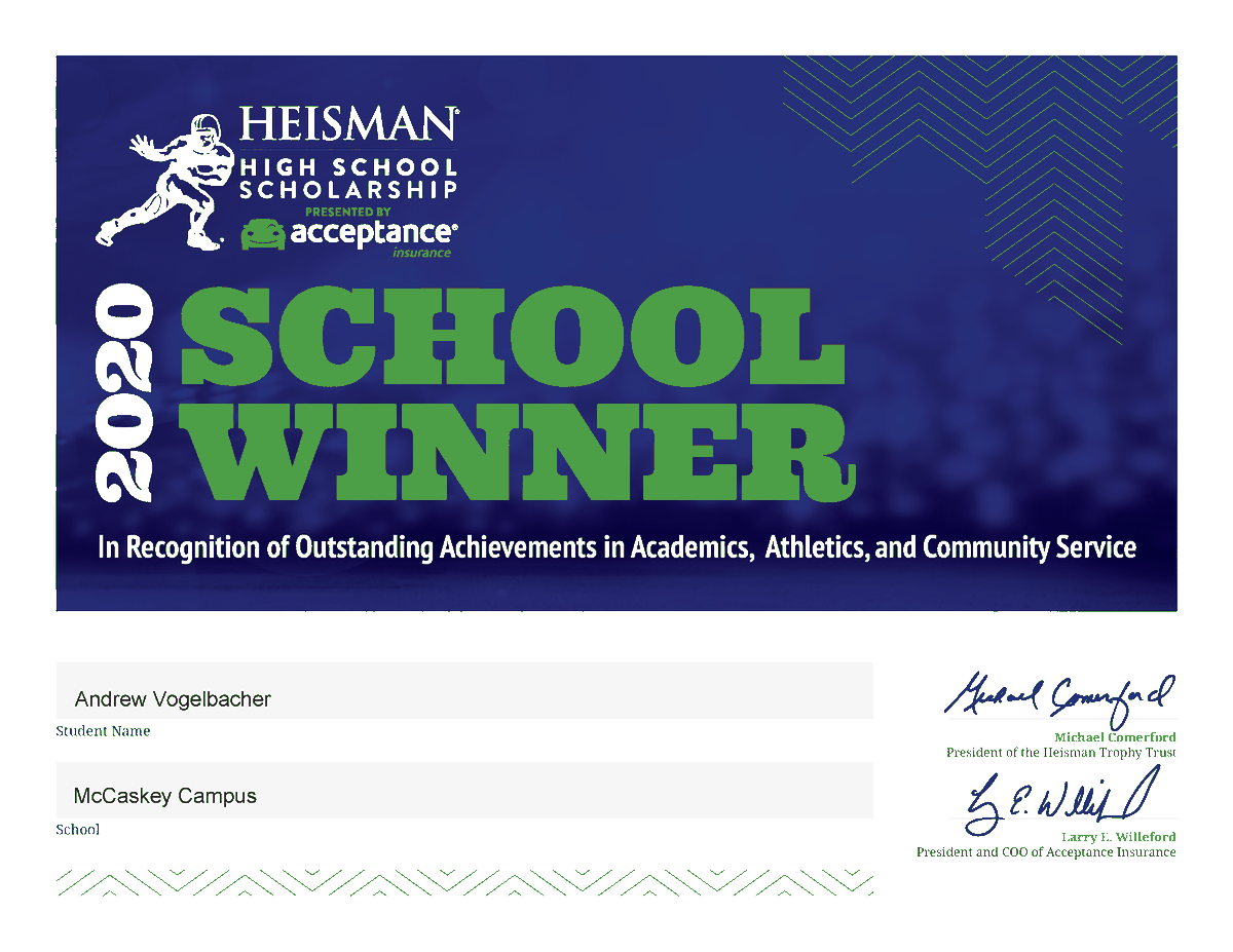 McCaskey High School tweet media