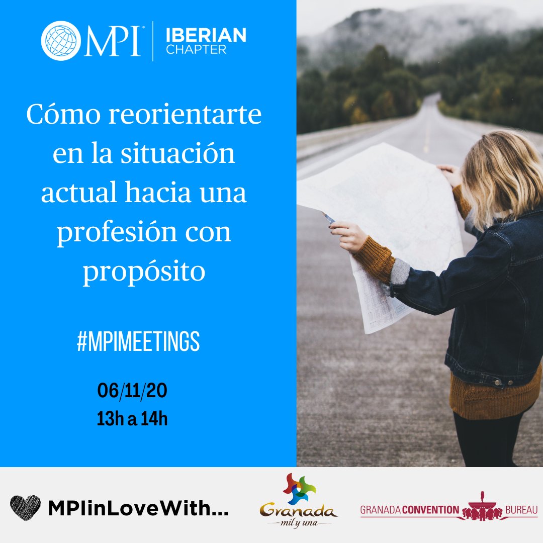 💻 #MPIMeetings  

¿Cómo podemos cambiar el paradigma y pasar de hacer lo que se supone que tenemos que hacer a hacer lo que verdaderamente nos motiva? 

Súmate al webinar de este viernes con  <a href="/MaiteVallet/">Maite Vallet</a> 
📲 bit.ly/MPIinLoveWithG… ↩️

Gracias <a href="/GranadaCBureau/">GranadaCB</a> por vuestro apoyo!