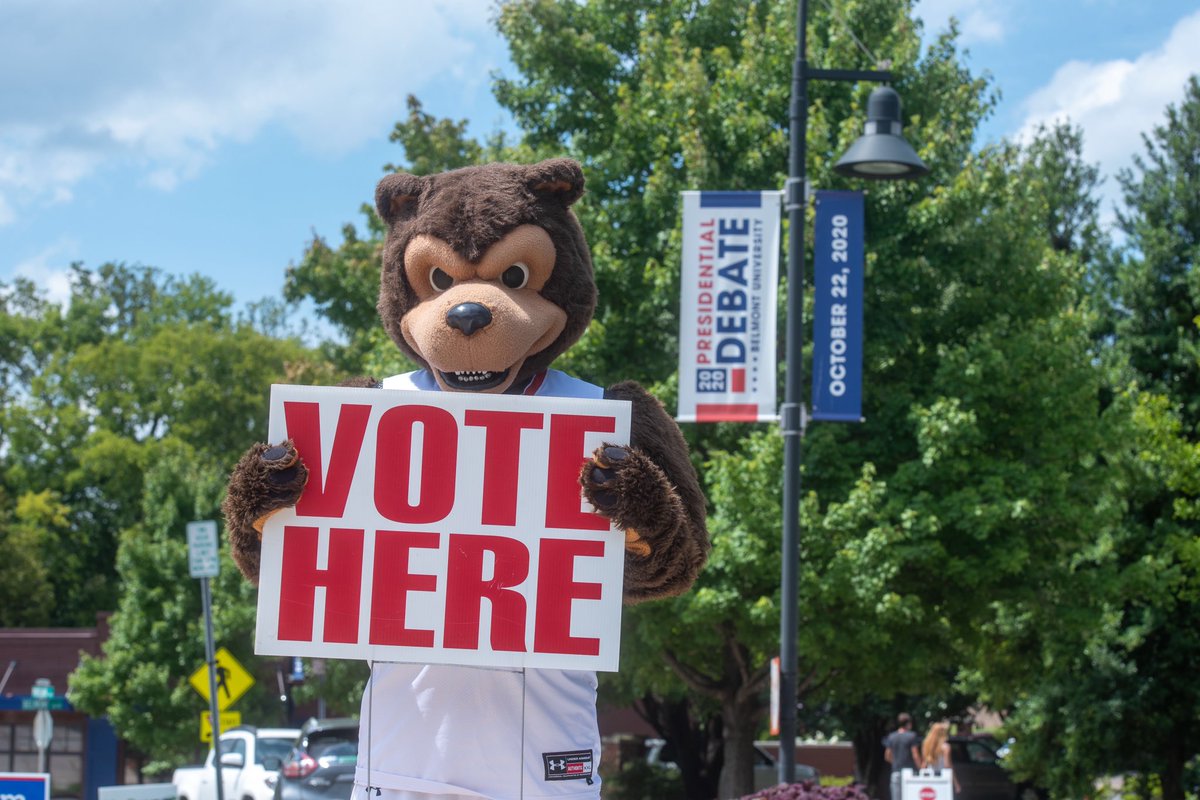 BelmontMGolf's tweet photo. Today is Election Day! Go Vote! ๐บ๐ธ #BruinsVote #OVCVotes https://t.co/0gDg84kkoP