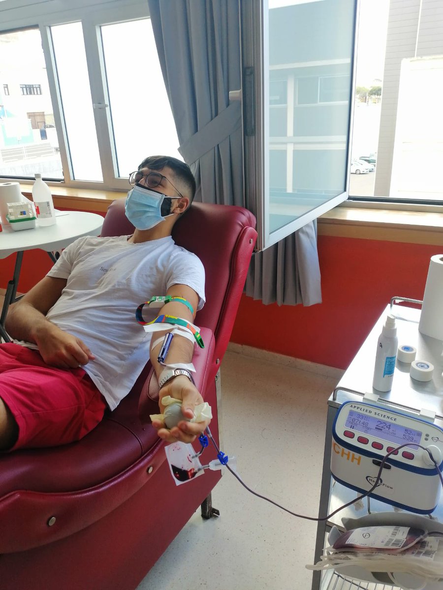 📸 Son Alba, Sheila, Juan Manuel y Vildane: ellos/as ya han donado en Ciencias de la Salud <a href="/ULPGC/">ULPGC</a>
❣️ Gracias por su compromiso

🩸 Mañana último día en el Campus de San Cristóbal 
📍 Próxima parada: Campus del Obelisco

📲 Pide cita en efectodonacion.com y #DonaSangre