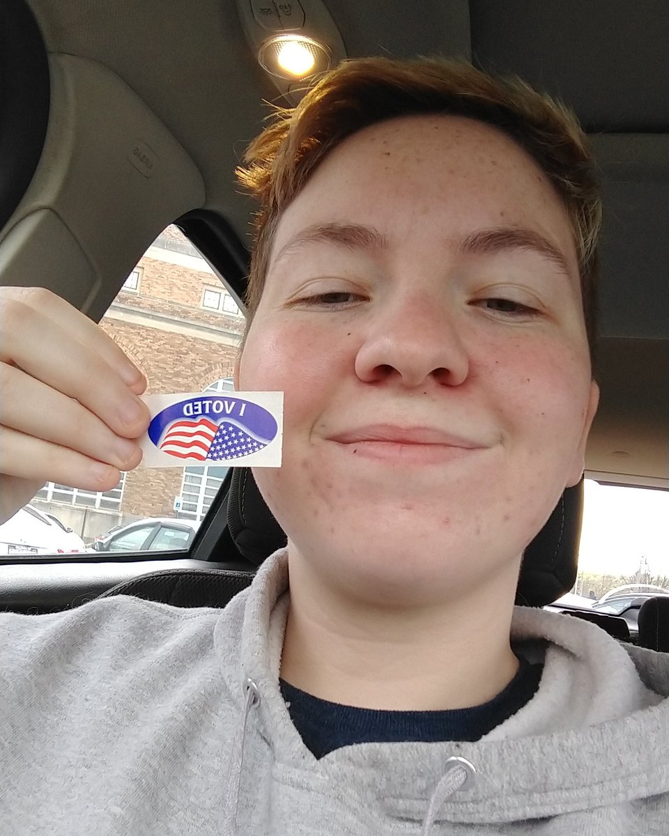 Tonith72's tweet image. I voted. Now it's your turn. Go out and vote  #ivoted