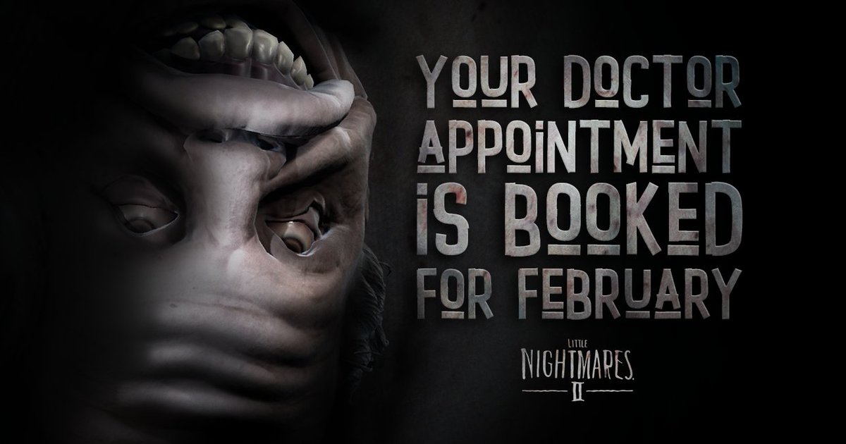 LittleNights's tweet photo. Don’t worry, the procedure won’t take long. It'll be over before you know it.
#LittleNightmares II https://t.co/IbJKqmi60W
