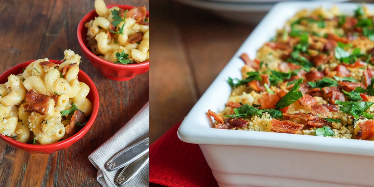 HamiltonBeachCA's tweet photo. The season of indulgence is almost here, so why not start early! Say goodbye to boring mac & cheese, and try our recipe using smoked gouda and bacon - and all done in the toaster oven. YUM! https://t.co/f69V2Ao0sk #HamiltonBeachCa #ToastWithConfidence https://t.co/hezDMwOdcq