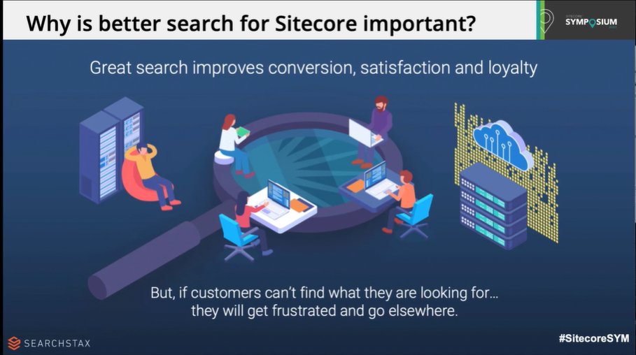 Our key takeaway from the @Sitecore Symposium last week was that search was mentioned as a critical component for almost every customer case study we watched. Read all of our insights at hubs.li/H0z9LPt0 #sitecoresym2020 #Solr @ICF @ENGAGENCY @PMInstitute @SitecoreSYM