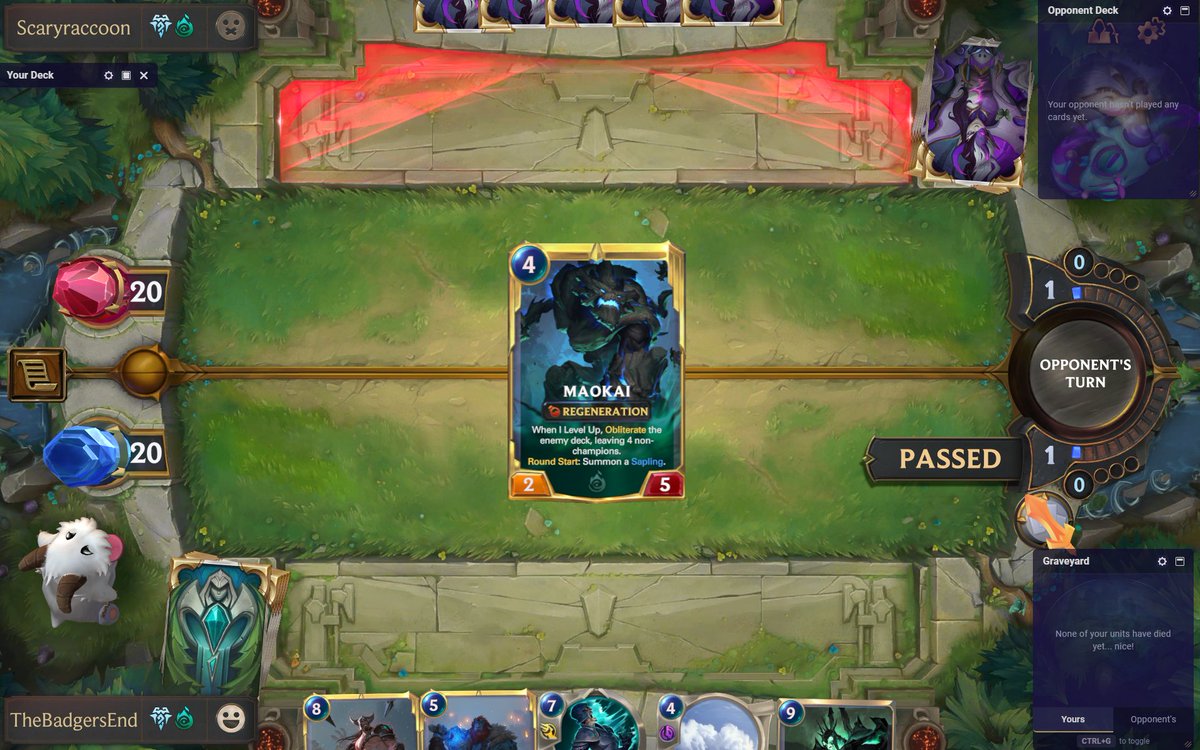 theBadgersEnd's tweet photo. @PlayRuneterra 

This doesn't seems right 🧐 https://t.co/CqFxoXEKyK