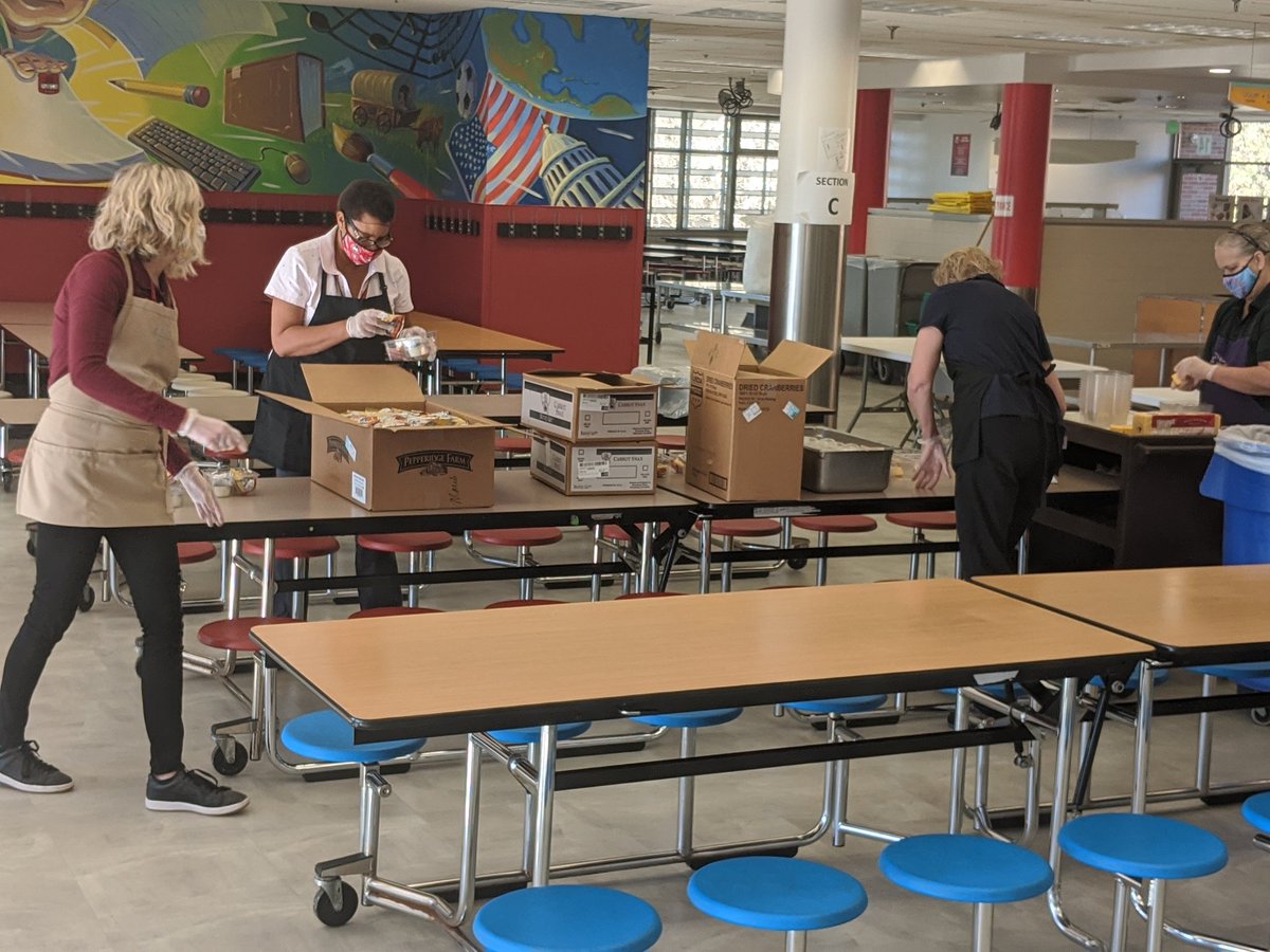 We are so grateful for our amazing kitchen staff....packing hundreds of take home meals each week!  #EPgratitude #Eaglesway #OPpride