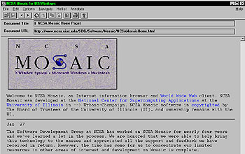 January 1993 : Marc Andersen develops Mosaic at the University of Illinois, this web browser that brought internet browsing into the mainstream.No JavaScript yet