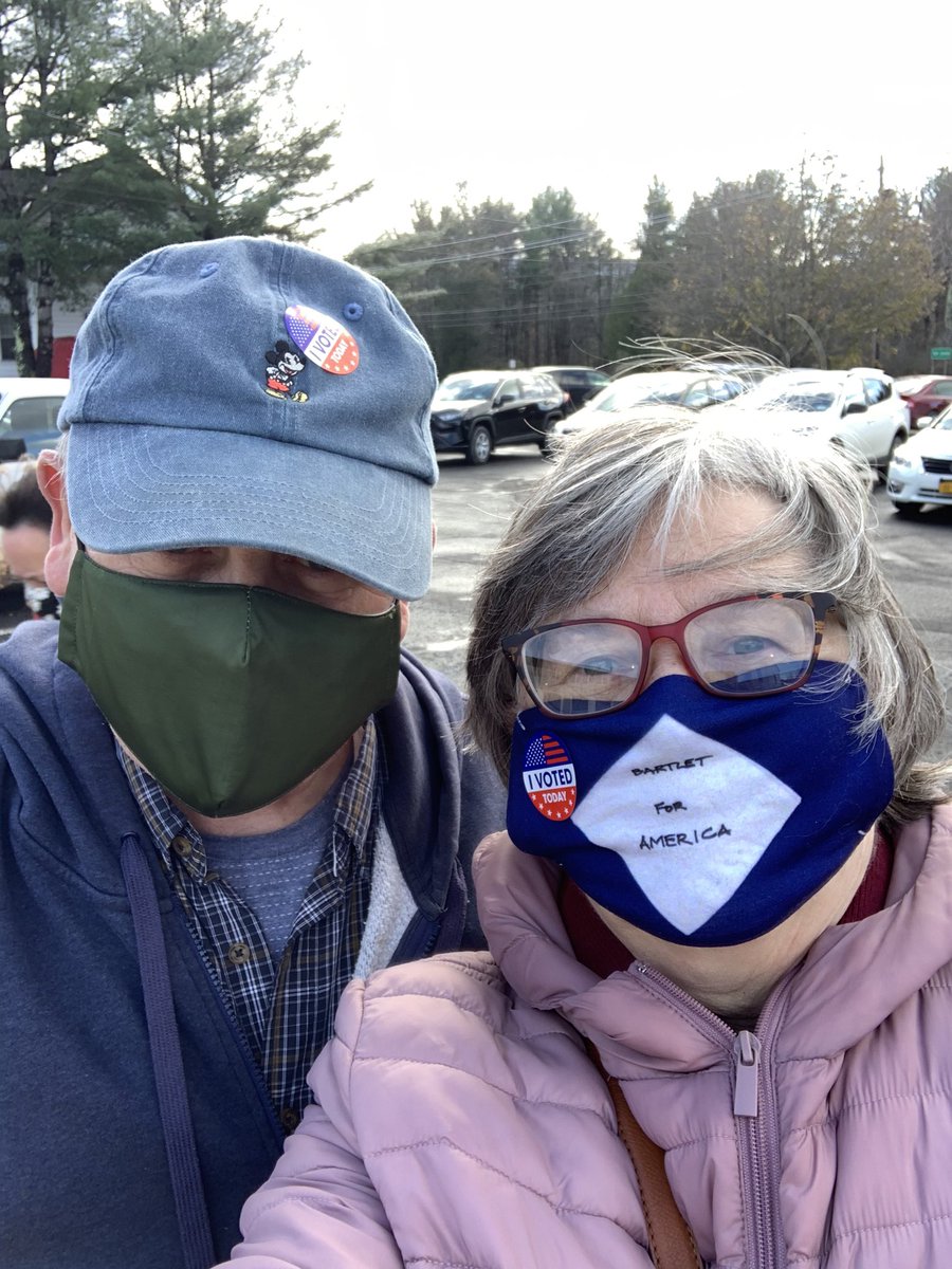 We voted.