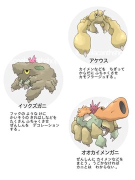 アサヒガニ の600族感 個性豊かな カニ たちを ポケモン風 に描いたイラストが超クオリティー 1 2 ページ ねとらぼ