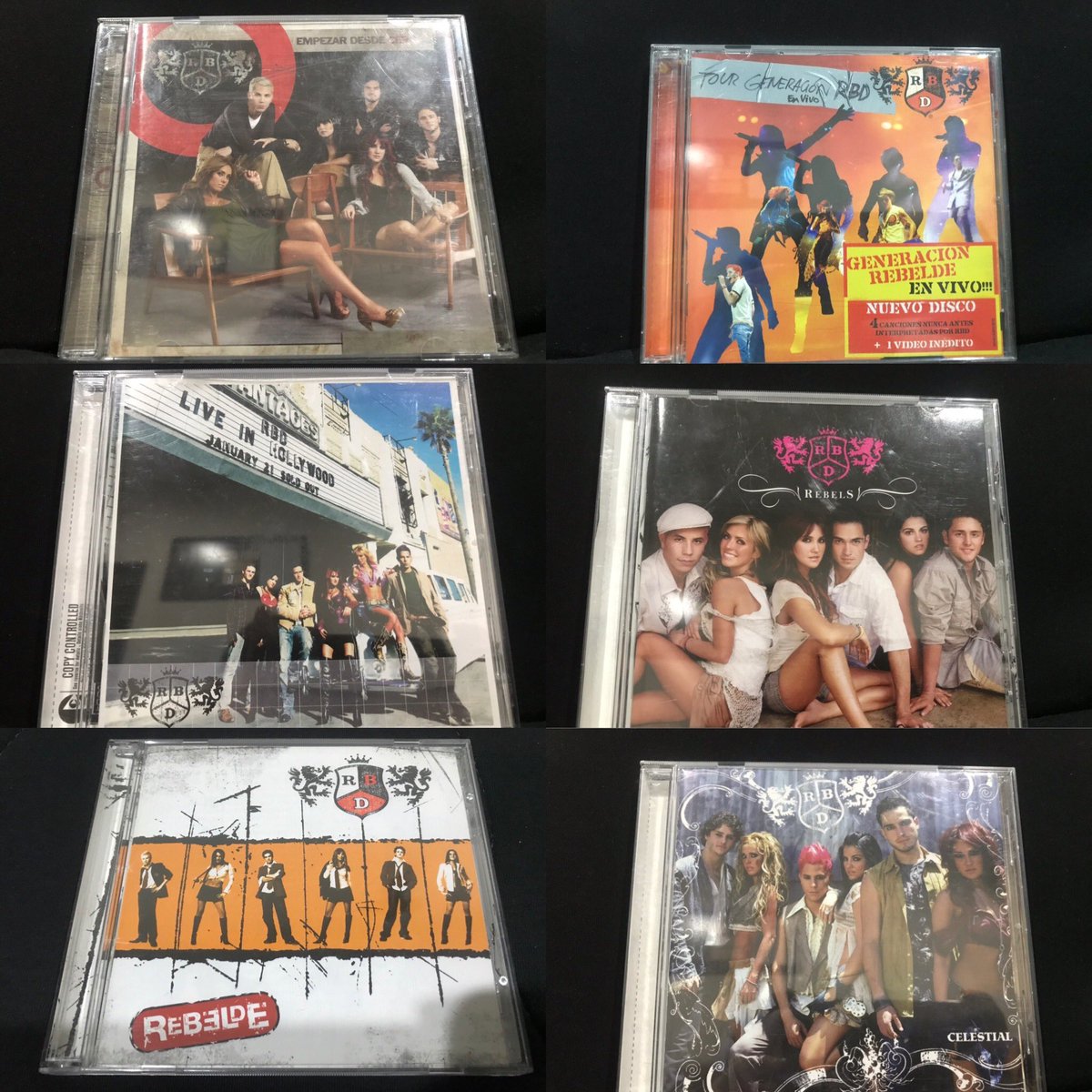 ____marian____'s tweet photo. @DulceMariaCol me regalas un RT porfa 🙏🏻 

Vendo Cd’s de #RBD (Solo Colombia) info por DM https://t.co/5EXsehDhGz