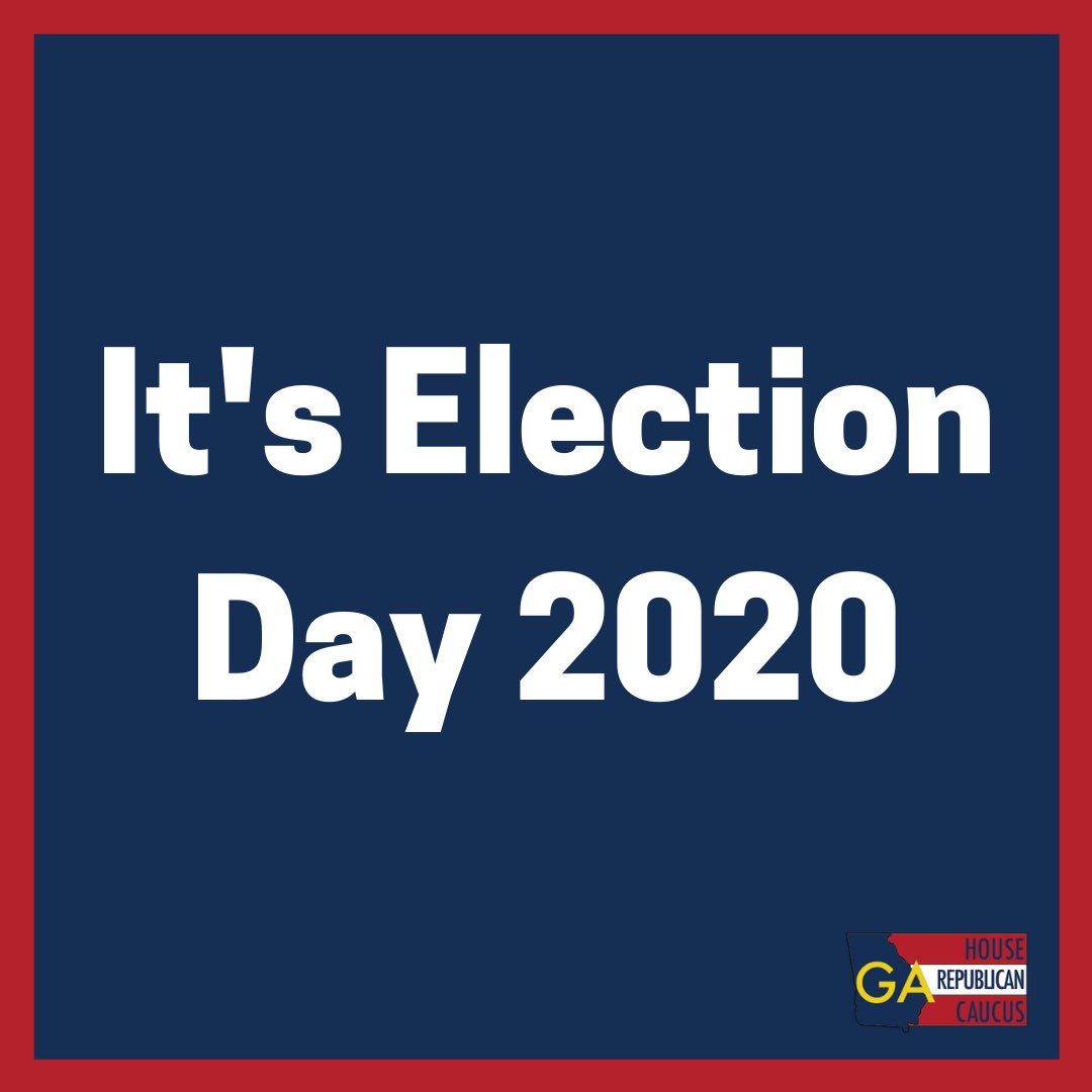 dalerutledge's tweet image. Today is Election Day! By voting Dale Rutledge for State House District 109, I will continue to fight for you! Make sure your voice is heard by casting your vote. 

To check where your polling place is visit mvp.sos.ga.gov/MVP/mvp.do

 #DaleForStateHouse #2020election #gapol