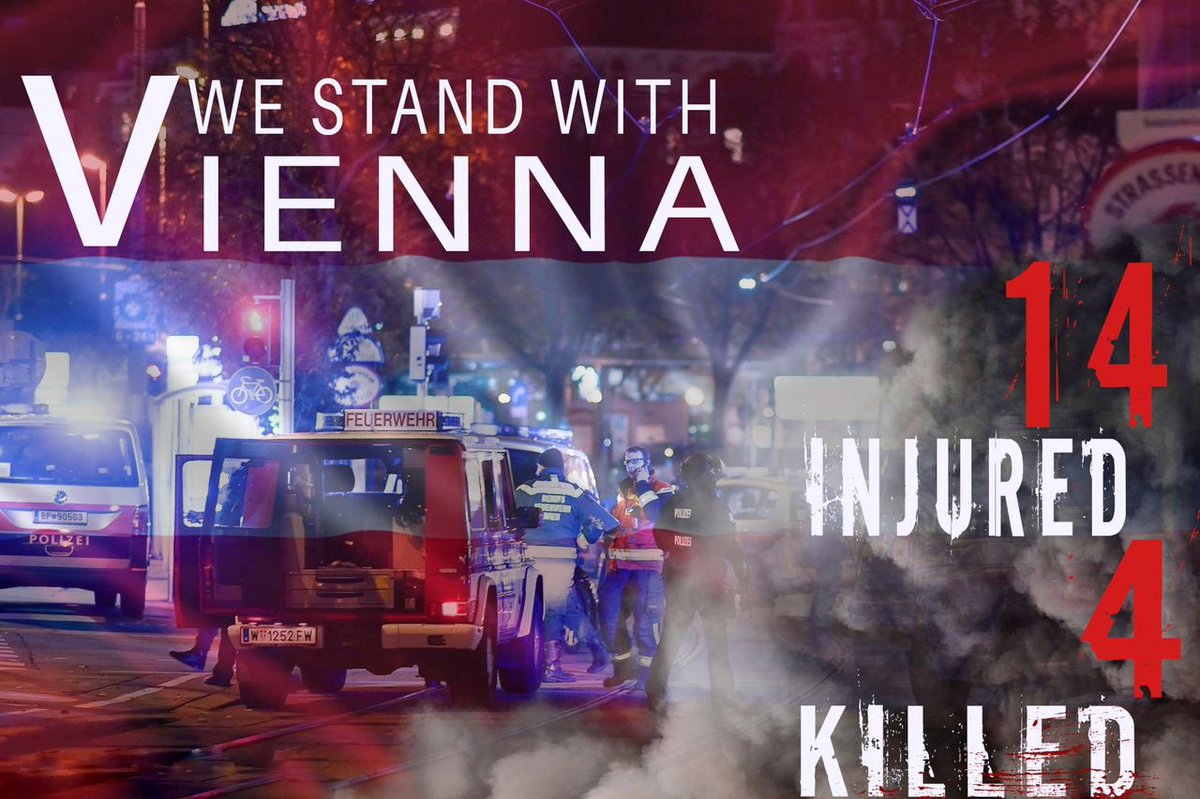 MammadovaAlija's tweet photo. #Azerbaijan expresses deep condolences to the relatives of those who were killed in #Vienna and condemns any manifestation of #terrorism in the world
#PrayForVienna https://t.co/mZP0C6bAfl