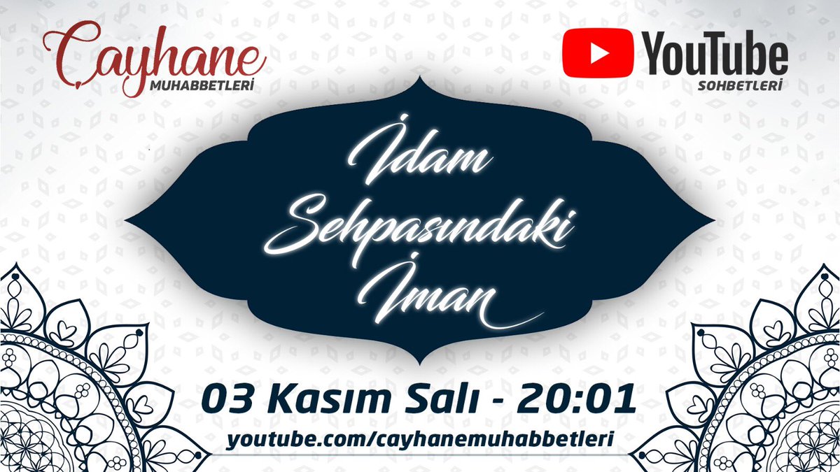 📣 Bu akşam 20:01'de Youtube canlı yayınında buluşuyoruz.  
"Sosyal mesafeye evet gönlümüze mesafeye asla!"
