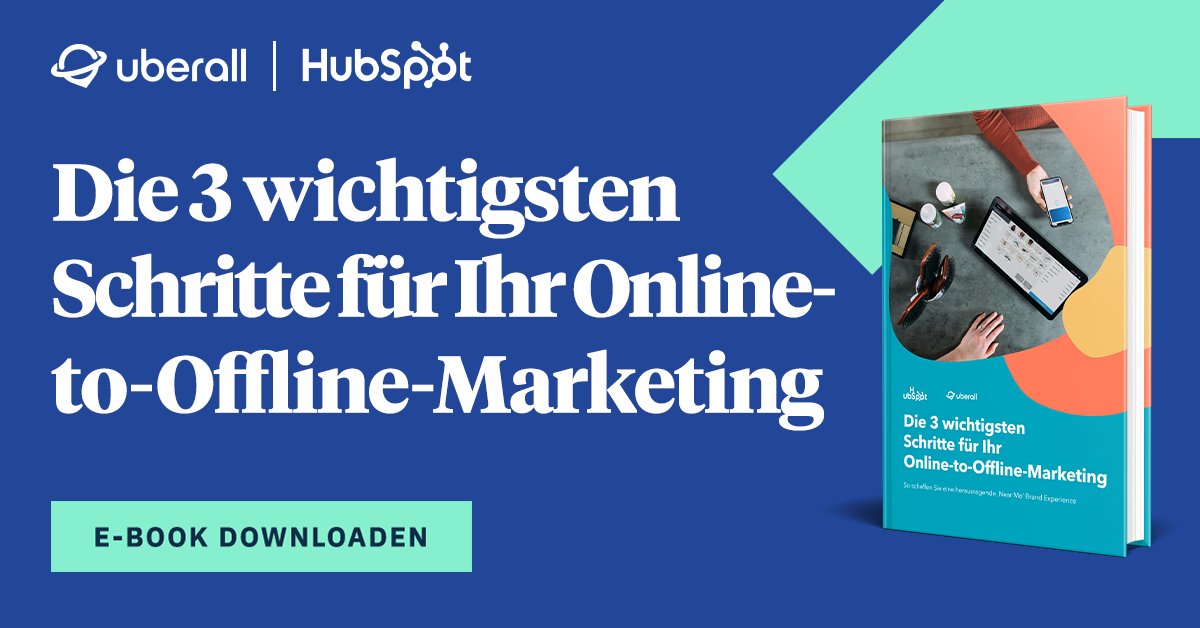 Uberall DACH (@getuberallde) on Twitter photo Kostenloses E-Book von <a href="/HubSpotDACH/">HubSpot DE/AT/CH</a> und Uberall: Wie schaffen es Unternehmen, im digitalen Zeitalter neue Kunden zu erreichen und erfolgreich in ihre Offline-Geschäfte zu bringen?
Das sind die 3️⃣ wichtigsten Schritte für Ihr Online-to-Offline-Marketing: bit.ly/373UJBP Kostenloses E-Book von <a href="/HubSpotDACH/">HubSpot DE/AT/CH</a> und Uberall: Wie schaffen es Unternehmen, im digitalen Zeitalter neue Kunden zu erreichen und erfolgreich in ihre Offline-Geschäfte zu bringen?
Das sind die 3️⃣ wichtigsten Schritte für Ihr Online-to-Offline-Marketing: bit.ly/373UJBP