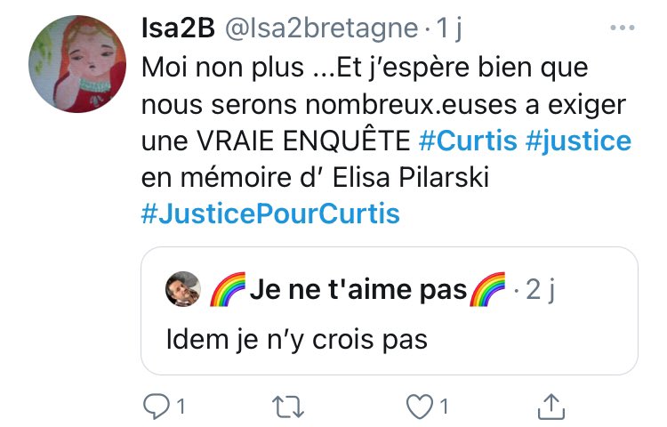 Pese a ello, los complotistas ganan terreno, se han creado comités de defensa del perro que presumiblemente provocó las mordeduras mortales, consideran que el informe está elaborado por « peritos a la carta » y que es un informe de complacencia, (son los demás que se equivocan).