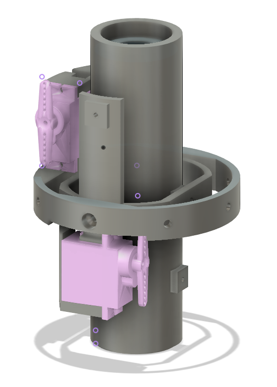 alphaomegaspace's tweet photo. We updated our TVC gimbal! It is slimmed down. It is designed for 29mm and 24mm motors. Initial flights will use @EstesRockets engines. Our first flight is expected sometime in November! 🚀🚀🚀
Also, #followme!
#space #engineering #rockets #modelrockets #thrustvectorcontrol #tvc https://t.co/wBSk0vzitf